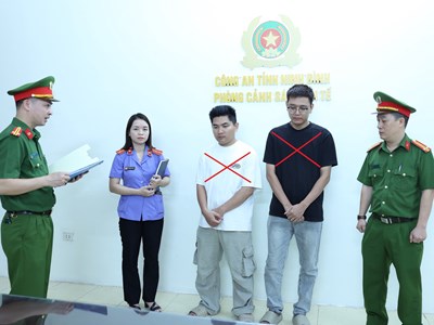 Khởi tố 2 bị can về hành vi “Xâm phạm quyền sở hữu công nghiệp”