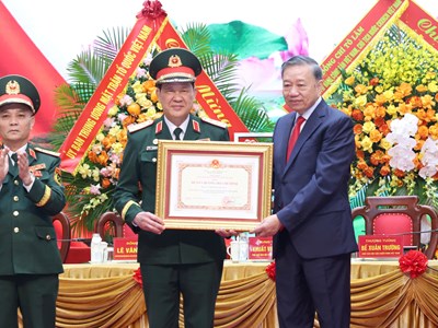Tổng Bí thư, Chủ tịch nước Tô Lâm trao Huân chương Hồ Chí Minh tặng Hội Cựu chiến binh Việt Nam