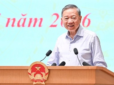 Phát biểu chỉ đạo của Tổng Bí thư, Chủ tịch nước Tô Lâm tại phiên họp Chính phủ thường kỳ tháng 6.2026 và Hội nghị trực tuyến Chính phủ với các địa phương