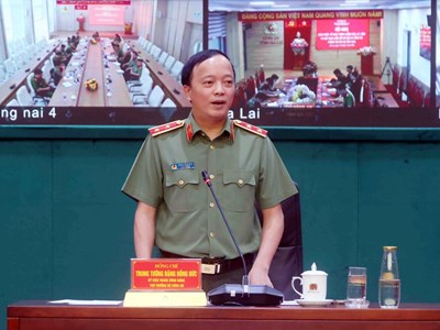 Lực lượng Công an chủ động phòng, chống thiên tai, bão lũ, phòng thủ dân sự
