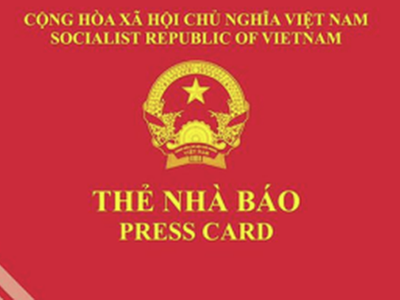 Quy định mới thủ tục cấp, đổi, cấp lại và thu hồi thẻ nhà báo