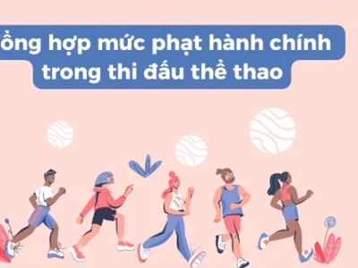 Quy định mới về xử phạt vi phạm hành chính trong lĩnh vực thể thao