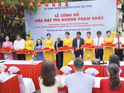 TP.HCM tăng cường công tác quản lý nhà nước về đặt tên, đổi tên đường và công trình công cộng