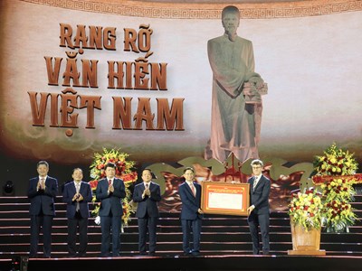 Lễ Kỷ niệm cấp quốc gia 300 năm ngày sinh Danh nhân văn hóa Lê Quý Đôn