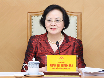 Phó Thủ tướng Phạm Thị Thanh Trà làm Trưởng Ban Chỉ đạo Nhà nước về Du lịch