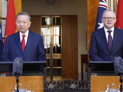Tuyên bố chung về làm sâu sắc quan hệ Đối tác chiến lược toàn diện Việt Nam - Australia