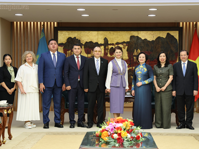 Văn hóa, du lịch tạo nền tảng vững chắc cho quan hệ Đối tác chiến lược Việt Nam - Kazakhstan