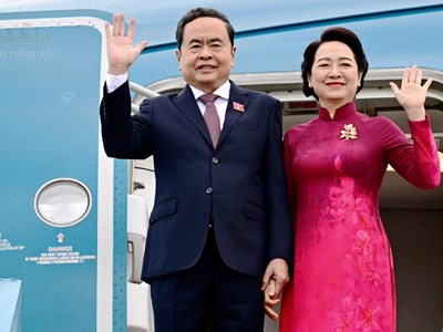 Chủ tịch Quốc hội Trần Thanh Mẫn lên đường thăm chính thức Hàn Quốc và Mông Cổ  