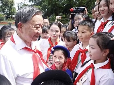 Thư của Tổng Bí thư, Chủ tịch nước Tô Lâm gửi các cháu thiếu niên, nhi đồng nhân dịp Tết Trung thu