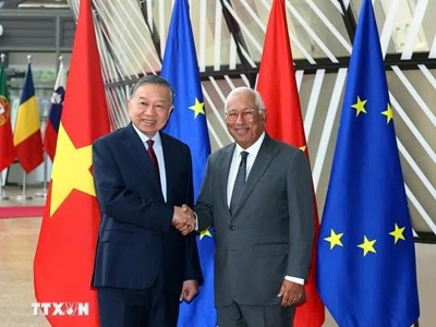 Thông cáo báo chí về chuyến thăm EU của Tổng Bí thư, Chủ tịch nước Tô Lâm