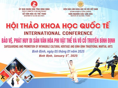 Đầu năm 2025 sẽ diễn ra Hội thảo khoa học quốc tế Võ cổ truyền Bình Định