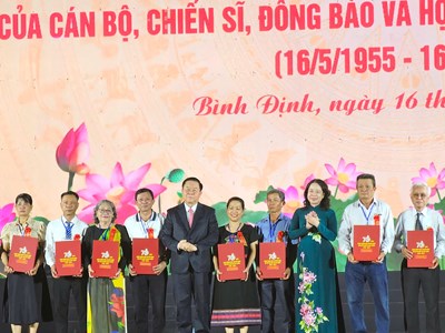 Kỷ niệm 70 năm hoàn thành chuyển quân tập kết ra Bắc tại Quy Nhơn