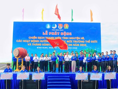 Bình Định phát động Chiến dịch Thanh niên tình nguyện hè