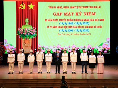 Công an tỉnh Gia Lai tiếp tục bám sát cơ sở, gắn bó với nhân dân