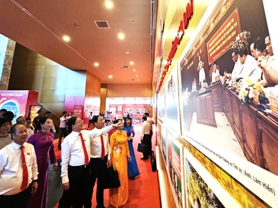 Triển lãm ảnh chào mừng Đại hội Đảng bộ tỉnh Gia Lai