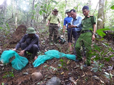 Gia Lai thả 4 cá thể động vật quý hiếm vào rừng tự nhiên