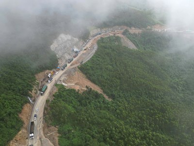 Chủ động ứng phó sạt lở tại đèo An Khê trên tuyến quốc lộ 19