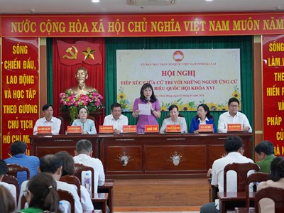 Cử tri Gia Lai gửi trọn niềm tin, kỳ vọng vào các đại biểu ứng cử