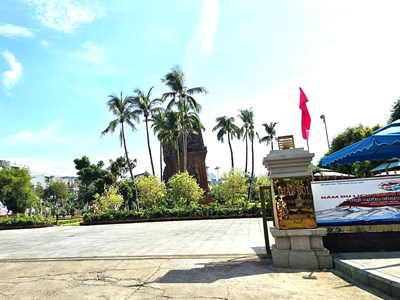 Chỉnh trang, sửa chữa cơ sở hạ tầng khu di tích quốc gia Tháp Đôi để hút khách
