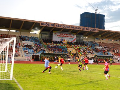 58 đội bóng tranh tài Giải bóng đá thiếu niên và nhi đồng tỉnh Gia Lai 2026