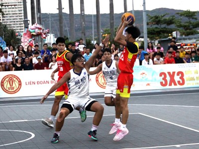 60 đội bóng tranh tài Giải vô địch bóng rổ 3x3 U16 và U18 quốc gia năm 2026