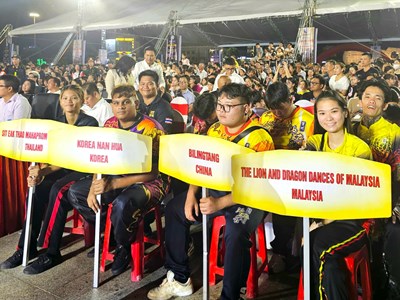 34 đoàn tham gia Liên hoan Lân, Sư, Rồng quốc tế Quy Nhơn