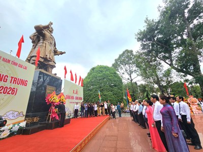 Gia Lai kỷ niệm 234 năm ngày mất Hoàng đế Quang Trung - Nguyễn Huệ
