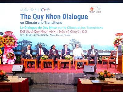 Đối thoại Quy Nhơn: Mở hướng thúc đẩy các sáng kiến ứng phó với biến đổi khí hậu