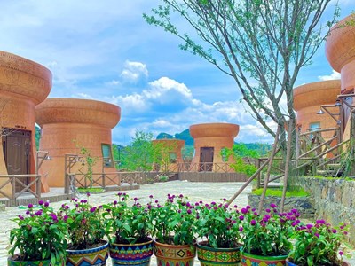 Công trình mô phỏng trống đồng độc đáo bậc nhất Việt Nam