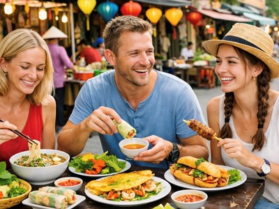 Khi ẩm thực Việt Nam trở thành “điểm hút” du khách quốc tế