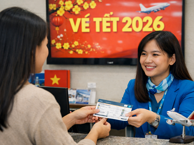 Vé máy bay Tết 2026 “nóng” sớm, nhiều đường bay lấp đầy trên 80%