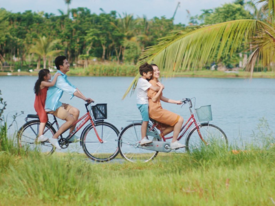 Chill giữa mùa hoa nở, cắm trại thư giãn cuối tuần