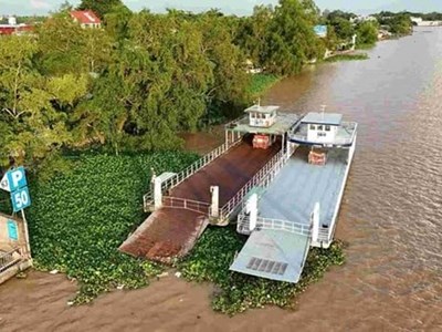 Bến phà Cồn Khương chờ “gỡ vướng” để hồi sinh