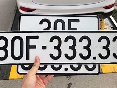 Làm thay đổi khả năng nhận diện biển số xe có thể bị phạt 26 triệu đồng?