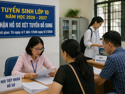 Hà Nội nhận hồ sơ tuyển bổ sung lớp 10 từ hôm nay: Phụ huynh cần chuẩn bị gì?