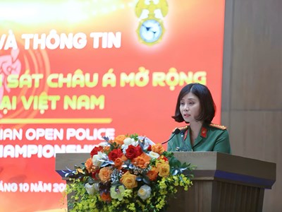 ASIAD 2026: Thể thao CAND hướng tới mục tiêu chung của thể thao Việt Nam