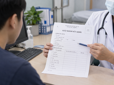 200.000 đồng, 20 phút, 9 chữ ký: Tờ giấy “đủ sức khỏe” đang chứng nhận điều gì?
