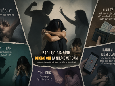 Kỳ 1 - Bạo lực gia đình không chỉ bắt đầu từ cú đánh