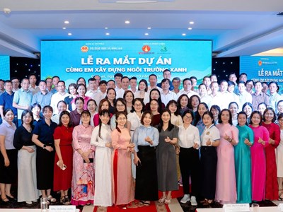 Bộ GD&ĐT phối hợp với Quỹ Vì tương lai xanh triển khai dự án “Cùng em xây dựng ngôi trường xanh”