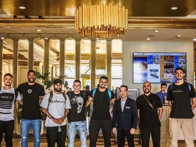 Các cựu cầu thủ Brazil đã có mặt tại Đà Nẵng