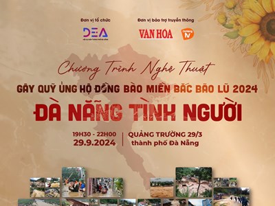 Chương trình nghệ thuật gây quỹ ủng hộ đồng bào phía Bắc diễn ra vào tối 29.9