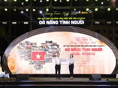 Tiếp nhận hơn 103 triệu đồng ủng hộ đồng bào vùng bão lũ