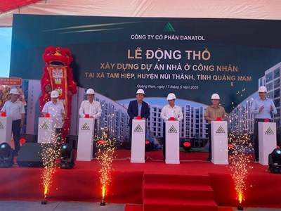 Khởi công xây dựng 538 căn nhà ở xã hội cho công nhân
