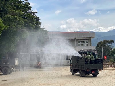 Chủ động phòng chống dịch bệnh sau mưa lũ