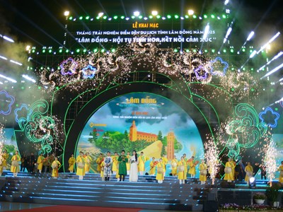 Khai mạc “Tháng trải nghiệm điểm đến du lịch Lâm Đồng năm 2025”