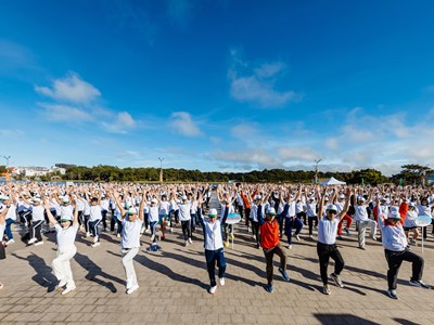 Lâm Đồng: 1.500 người tham gia chương trình “toàn dân tập luyện Thể dục thể thao”