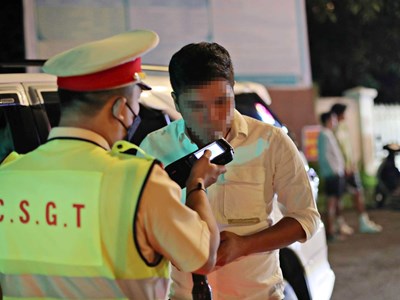 Lâm Đồng: Xử lý gần 1.000 trường hợp vi phạm nồng độ cồn