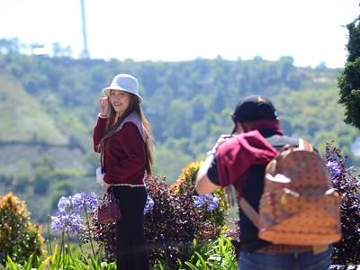 Lâm Đồng đón 6 triệu lượt khách trong 3 tháng đầu năm