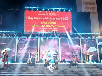 Chương trình nghệ thuật: “Lâm Đồng - Bản giao hưởng Xanh”, khởi động chuỗi hoạt động kích cầu du lịch hè