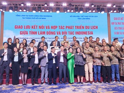Hợp tác phát triển du lịch giữa tỉnh Lâm Đồng và Indonesia